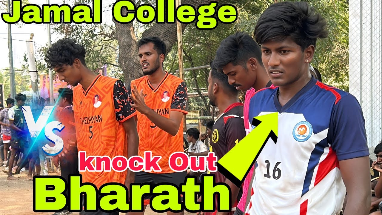 ‼️High voltage Match‼️Mallai Friends 🆚Jamal College ‼️Single Set-30 Points‼️