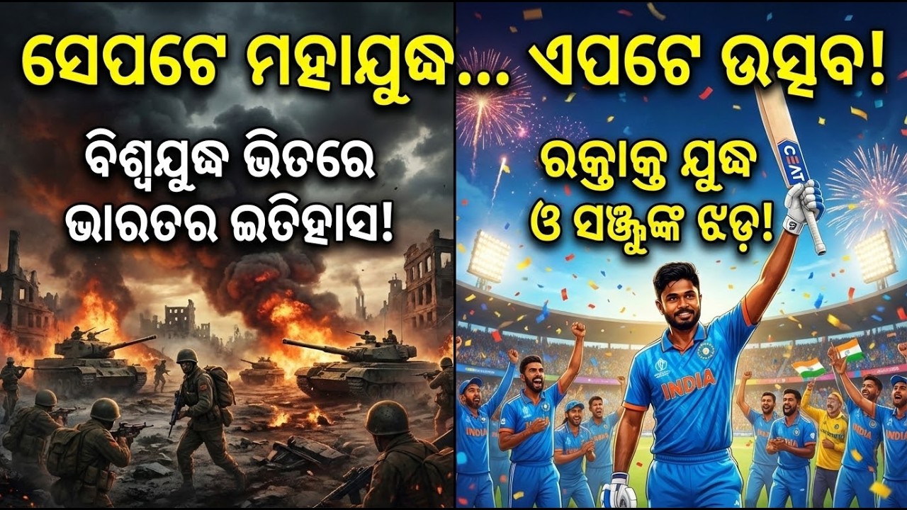 ୩ ମାର୍ଚ୍ଚ ୨୦୨୬: ରକ୍ତାକ୍ତ ମଧ୍ୟପ୍ରାଚ୍ୟ ଓ ଭାରତର କ୍ରିକେଟ୍ ବିଜୟ: ମହାବିନାଶ ଭିତରେ ମଣିଷର ଏ କେମିତି ଖୁସି?