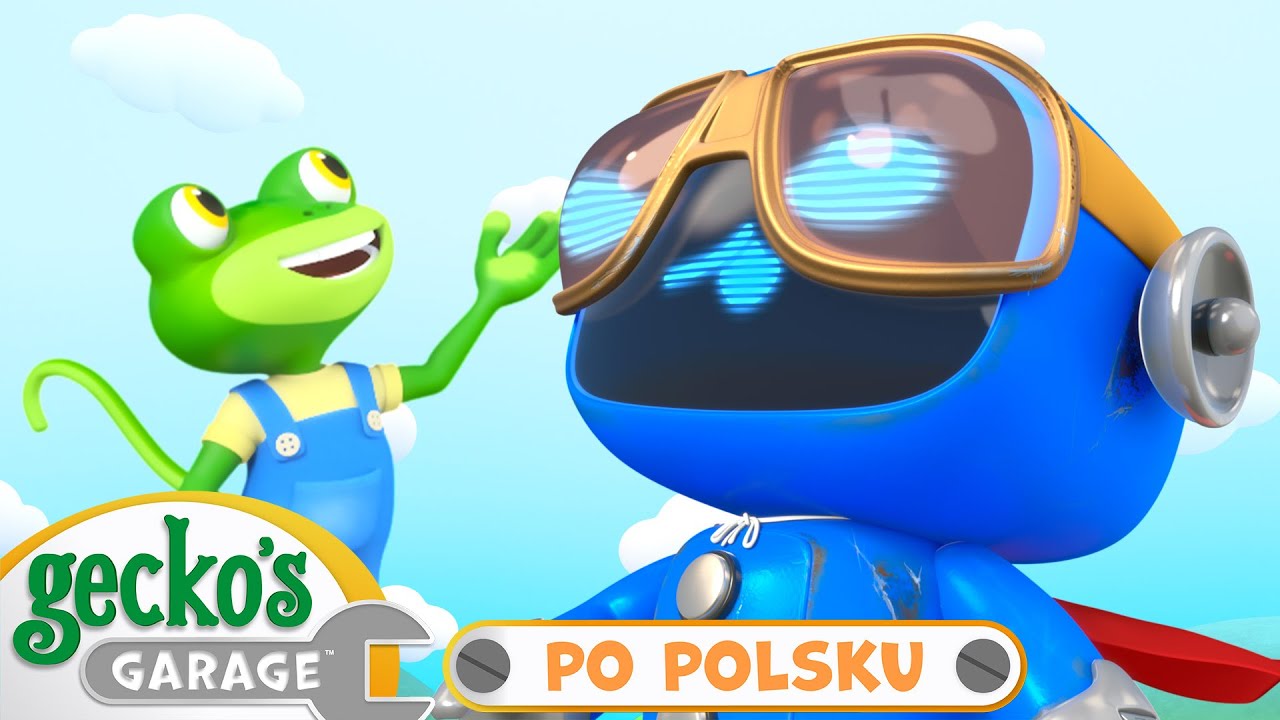 Superbohaterski Mechanuś | Warsztat Gekona | Bajka dla dzieci po polsku | @GeckosGaragePoPolsku