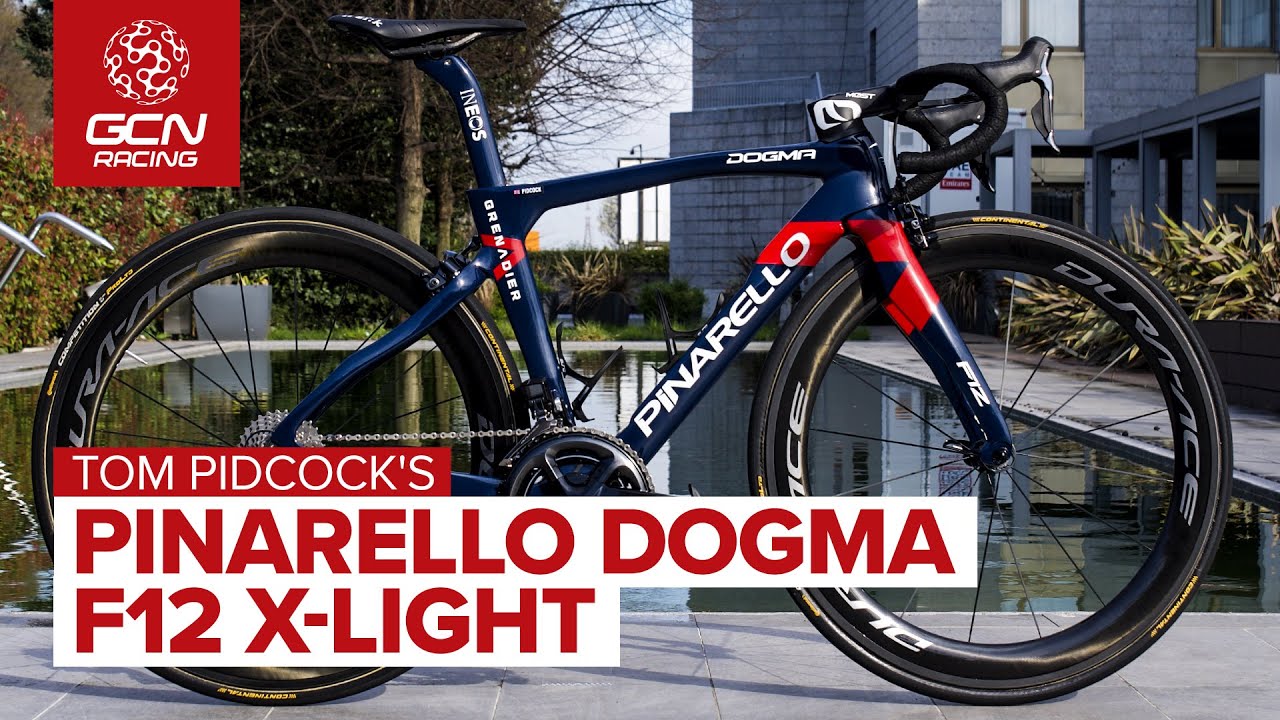 Tom Pidcock's Pinarello Dogma F12 X Light | British Talent's Classic Winning Race Bike