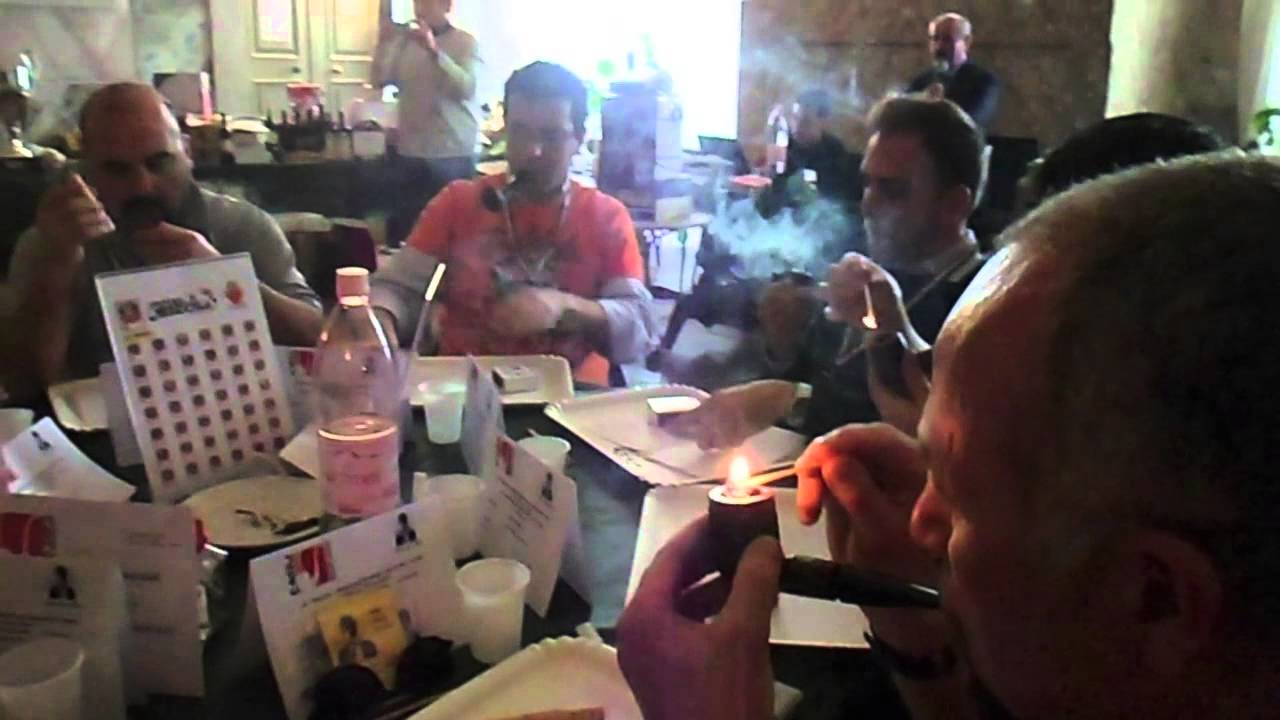 Gara di lento fumo Cagli 2014 - Accensione