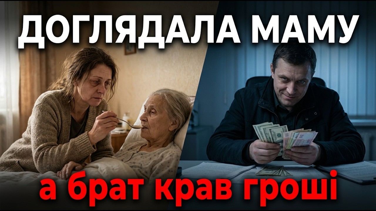 Три роки доглядала маму, а брат таємно переписав ВСЕ на себе