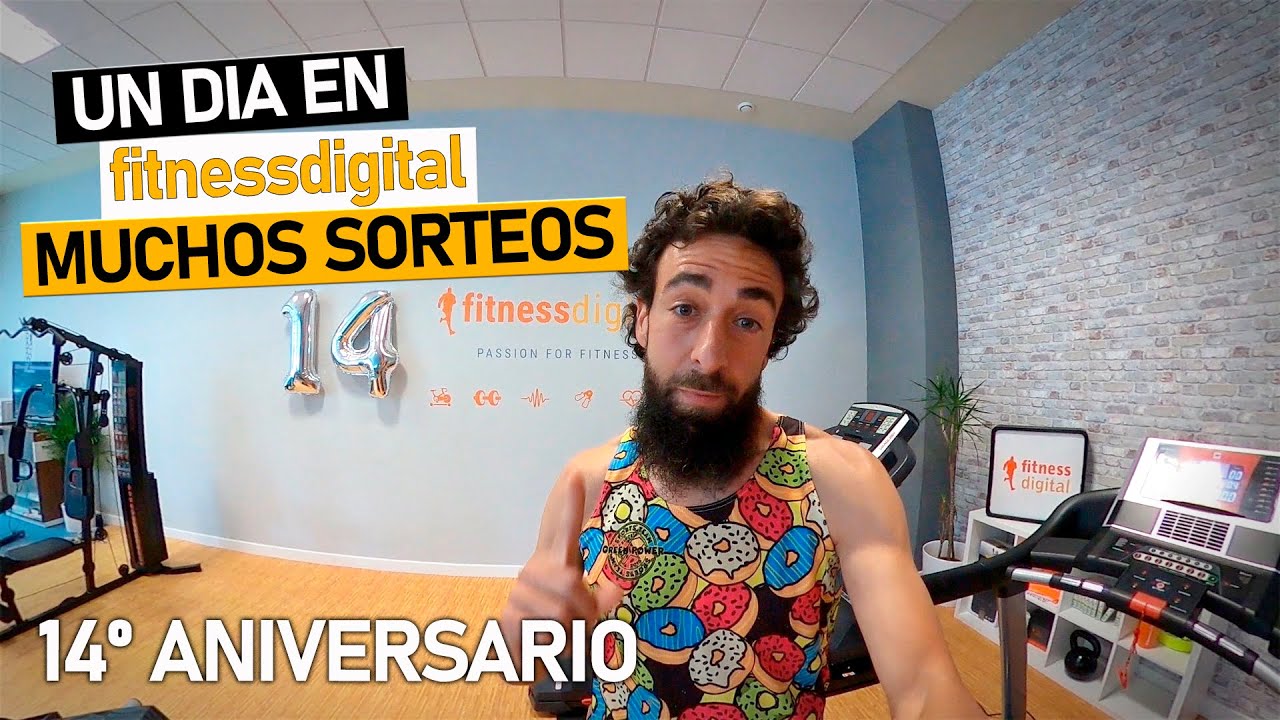🧔 Un d&iacute;a en FITNESSDIGITAL 🏋&zwj;♂ MUCHOS SORTEOS ✌️