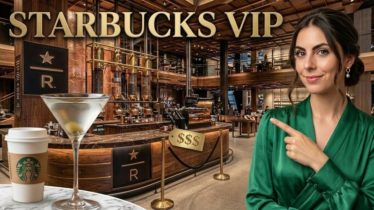 Starbucks VIP de lujo: el más grande y caro del mundo