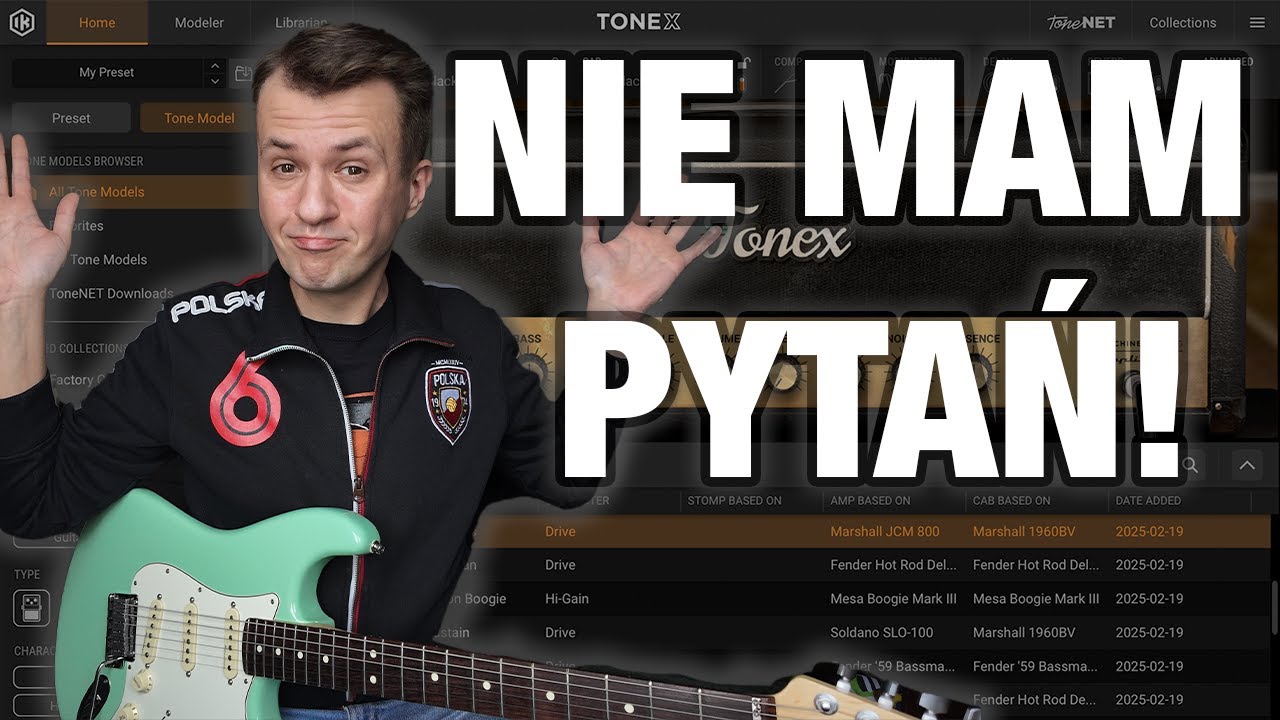 ToneX - łatwy i szybki start dla gitarzystów!