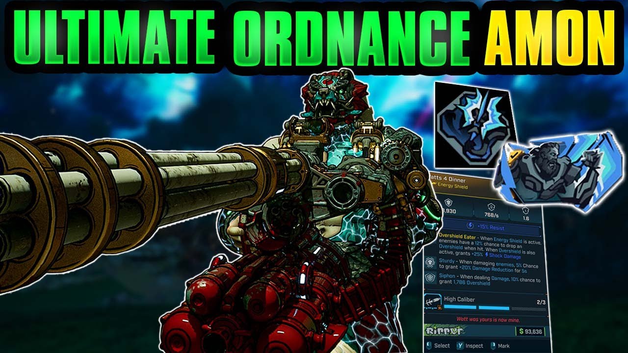 Эта сборка «Амон Орднанс» уничтожит всё! | Руководство по сборке «Амон Месть» в Borderlands 4