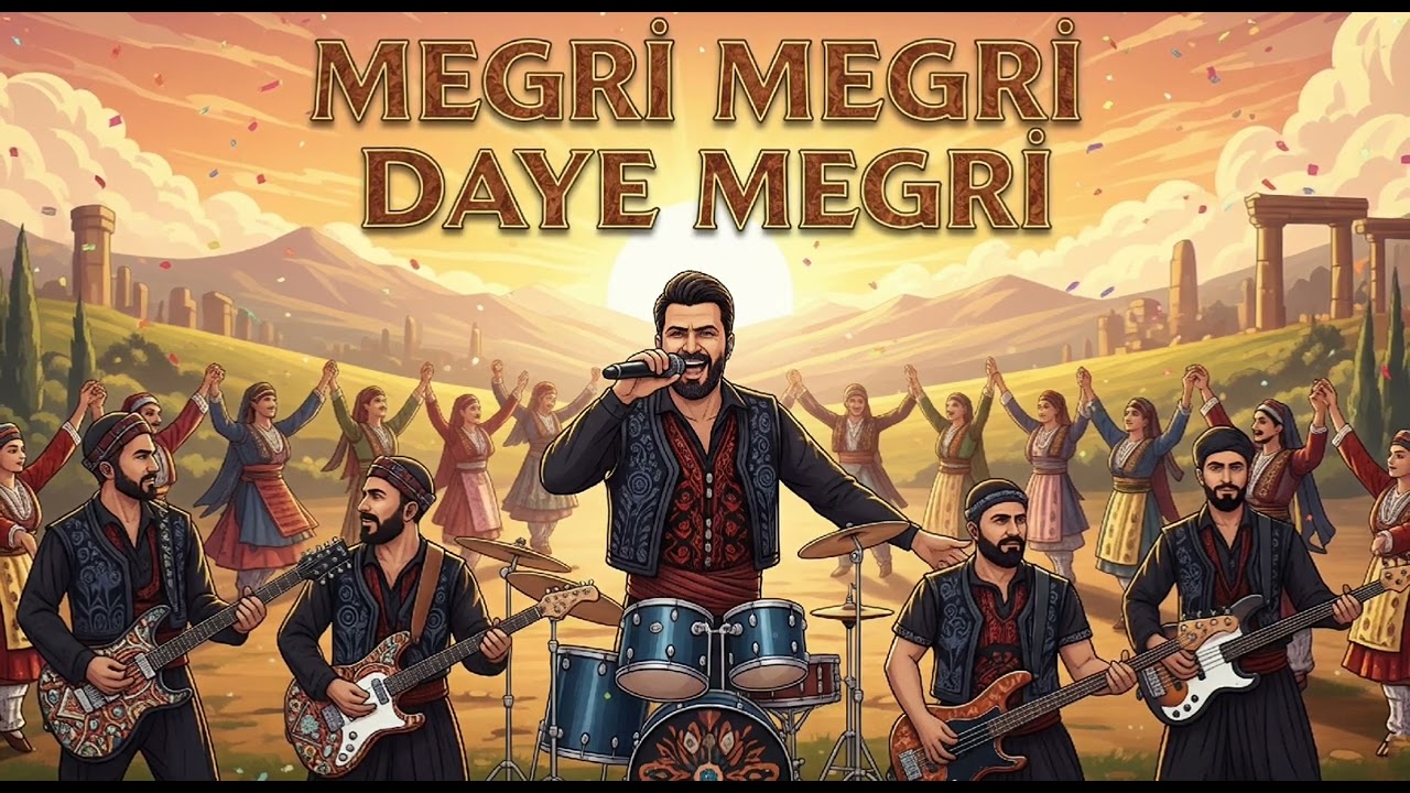 #Megri #Megri #Daye #Megri - #Anadolu #Rock #Halay #Versiyonu (Official Audio) 🎸💃