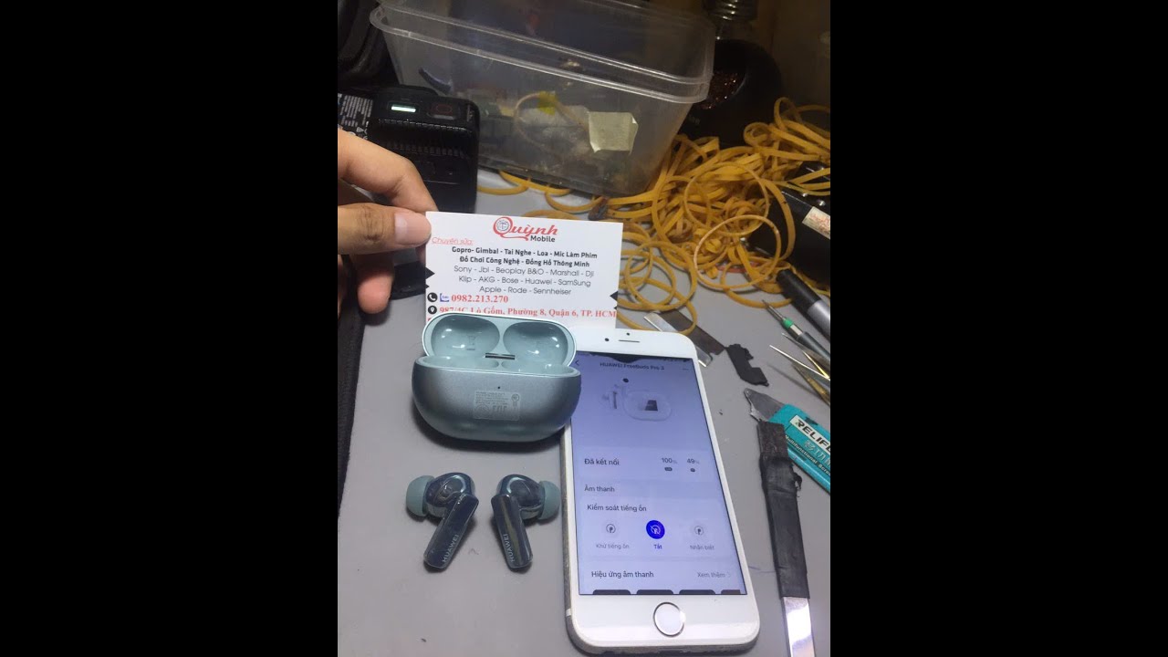 Hướng Dẫn Tháo Tai Nghe Huawei Freebuds Pro 3 - How to Fix Audio Huawei Freebuds Pro 3
