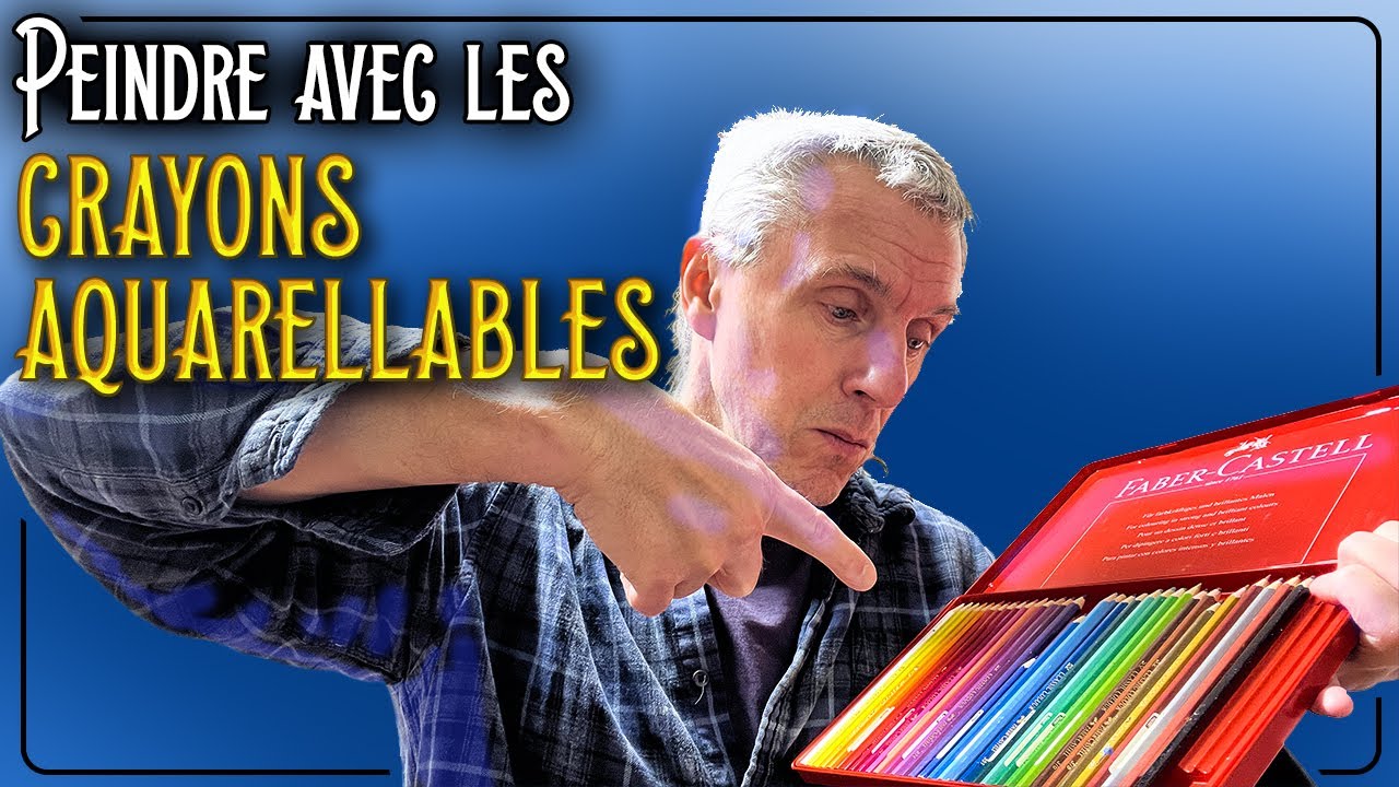 COMMENT SE SERVIR DES CRAYONS AQUARELLABLES POUR DESSINER UN BATEAU