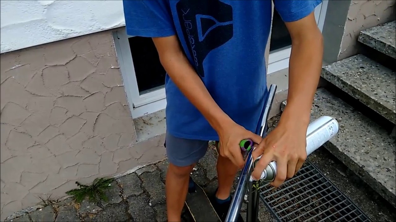 Scooter Grip wechseln Tricks für Anfänger Deutsch Teil 6