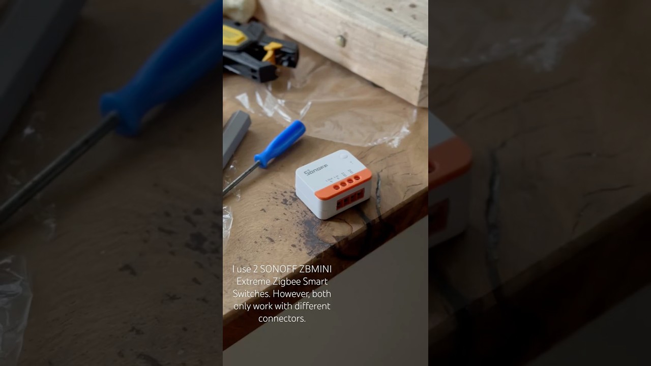 Why SONOFF ZBMINI Extreme Zigbee Smart Switches only work with different connectors