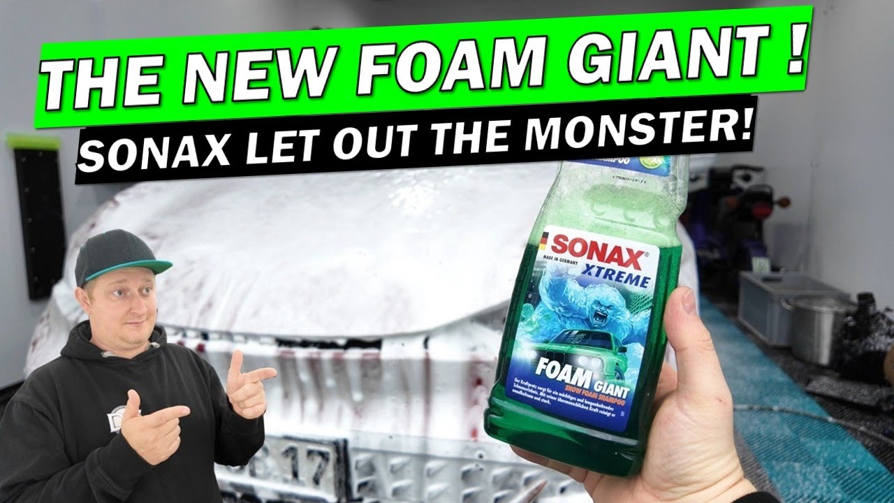 ГИГАНТСКАЯ ПЕНА! Пена SONAX Foam Giant полностью оправдывает свое название! Снежная пена с аромат...