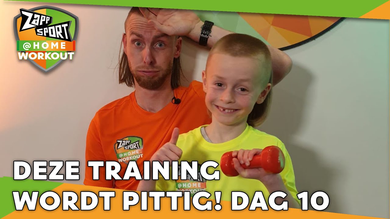 DAG 10 | ZAPPSPORT@HOME WORKOUT MET NATHAN RUTJES | ZAPPSPORT
