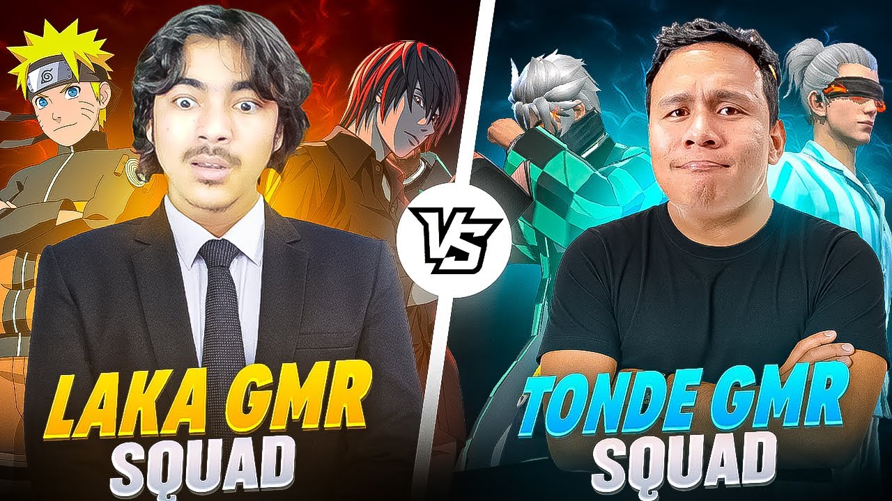 Tonde Gamer Squad vs Laka Gamer Squad😱 4 vs 4 Who Will Win?? Garena Freefire