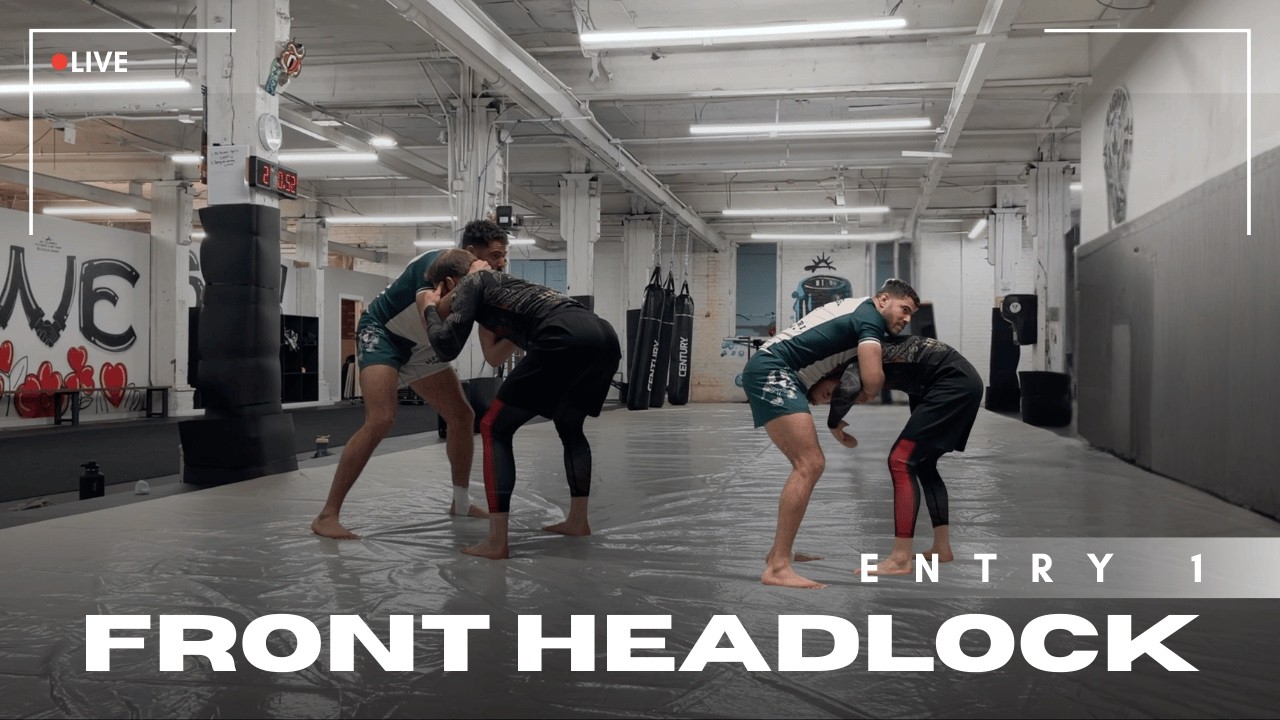 Underhook Snapdown for BJJ & Wrestling