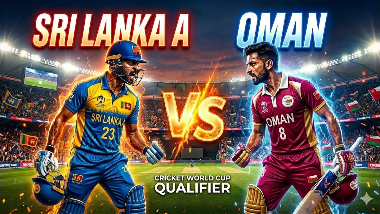Sri Lanka A vs Oman | শ্রীলঙ্কা এ বনাম ওমান লাইভ স্কোর
