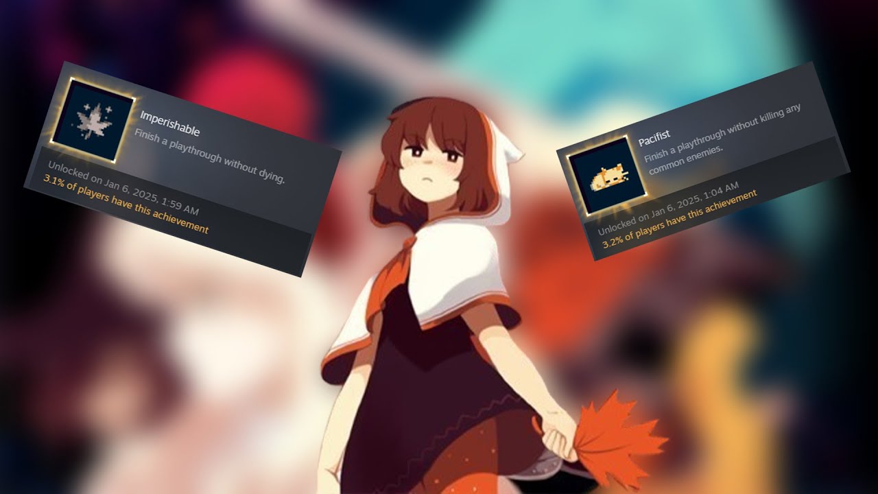 Momodora: Reverie Under the Moonlight - Pacifist + Imperishable Achievements (Full Run)