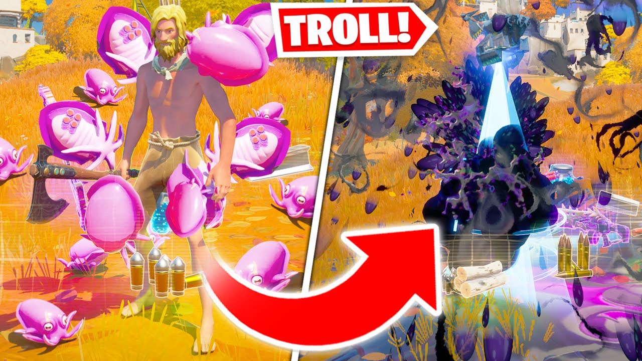 FIZ ARMADILHAS COM A NOVA LULA DO FORTNITE E TROLEI GERAL!