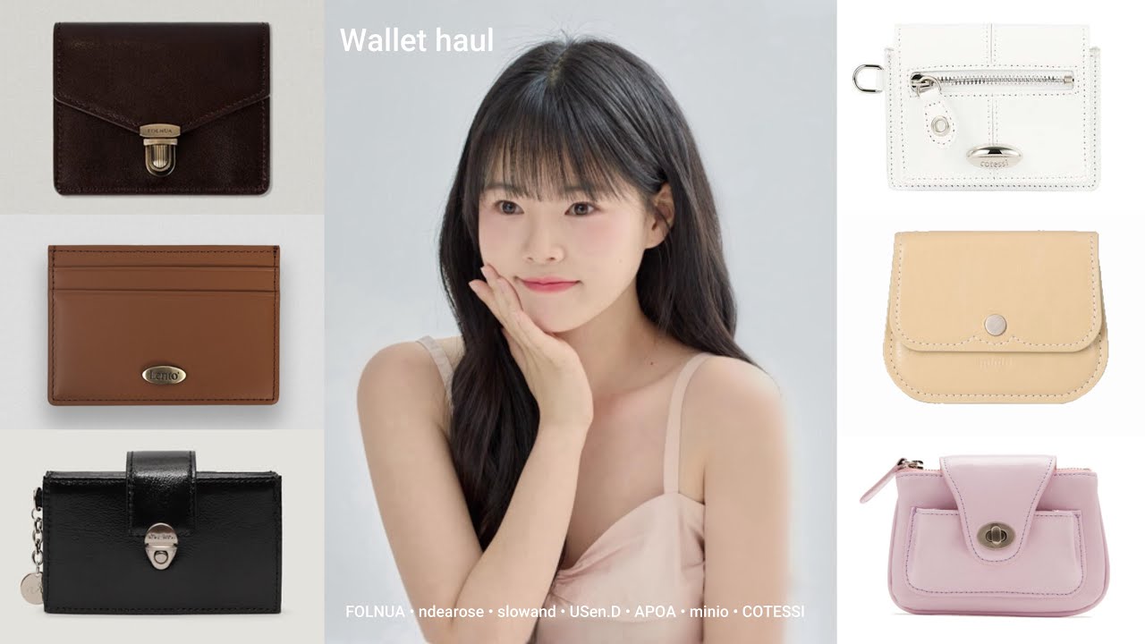 -ˋˏ haul  ˎˊ-  저 지갑 뭐 쓸까요⑉♥안 흔한 지갑 모음˖◛⁺˖ 지갑·카드지갑·명함지갑