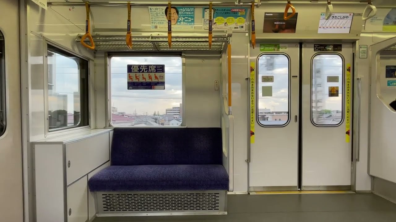 【三菱IGBT-VVVF】東京メトロ8000系8115F走行音　新越谷〜春日部