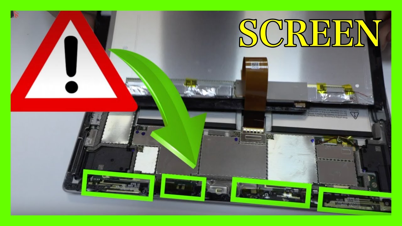 Microsoft Surface 3 1657 Screen Replacement