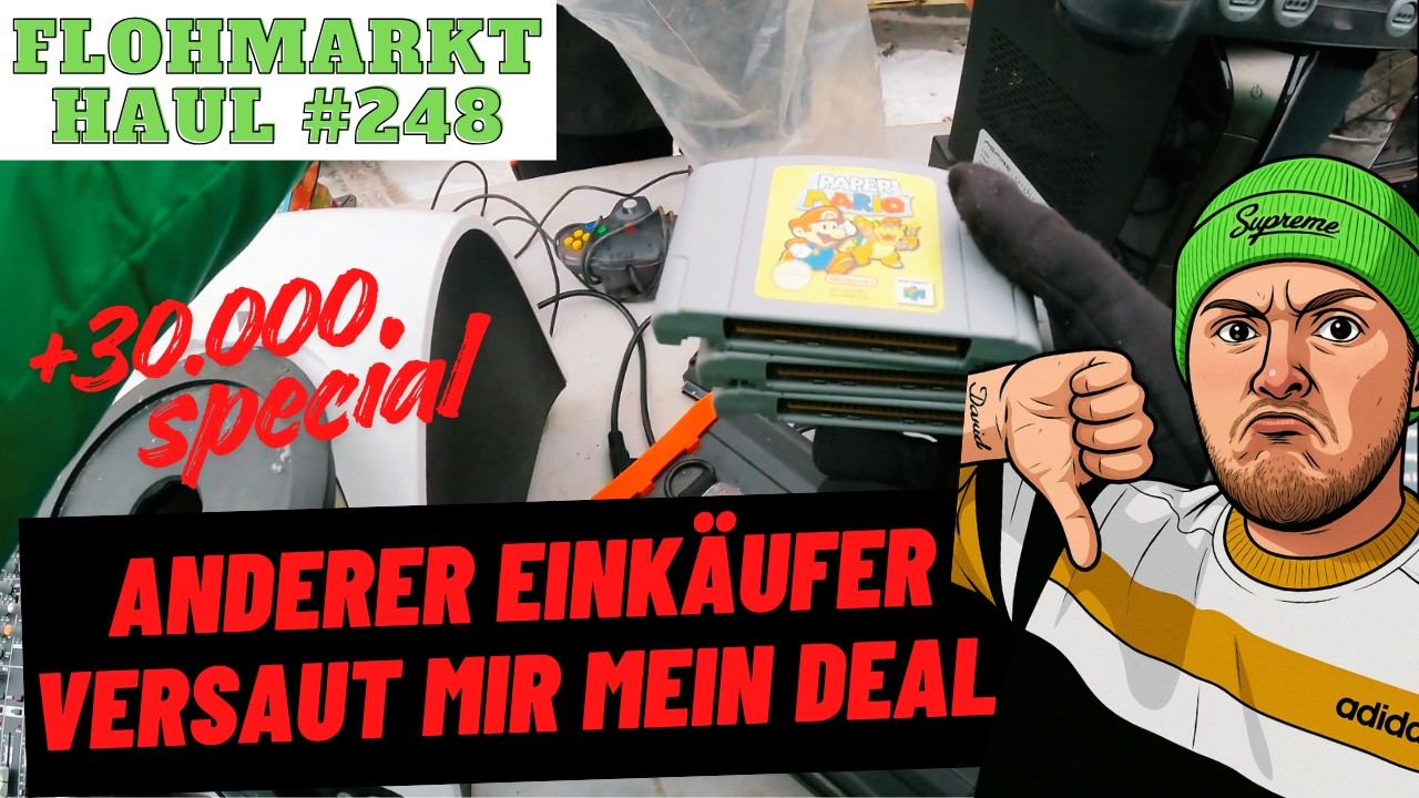 Anderer Verk&auml;ufer versaut mir einen Flohmarkt Deal 😡 Es eskaliert! & 30.000 Abonnenten Special 🥳