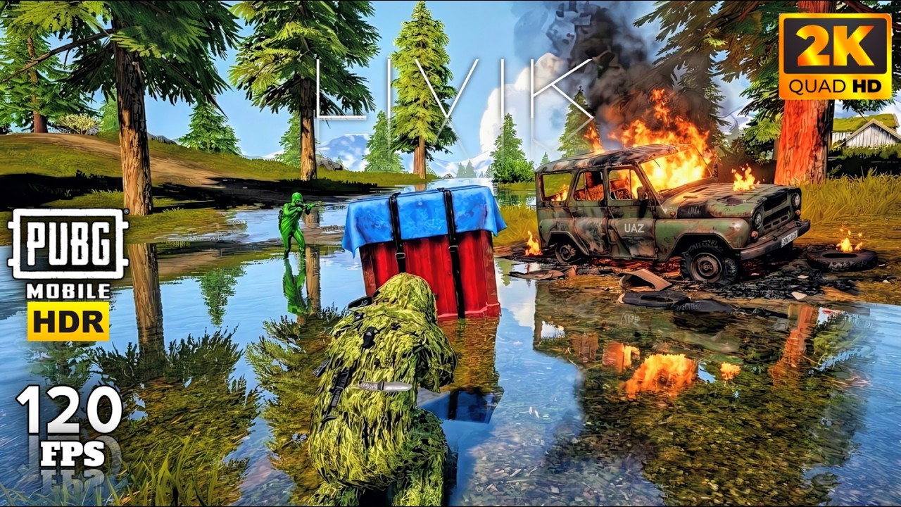 PUBG Mobile Gameplay 2K - HDR 120FPS