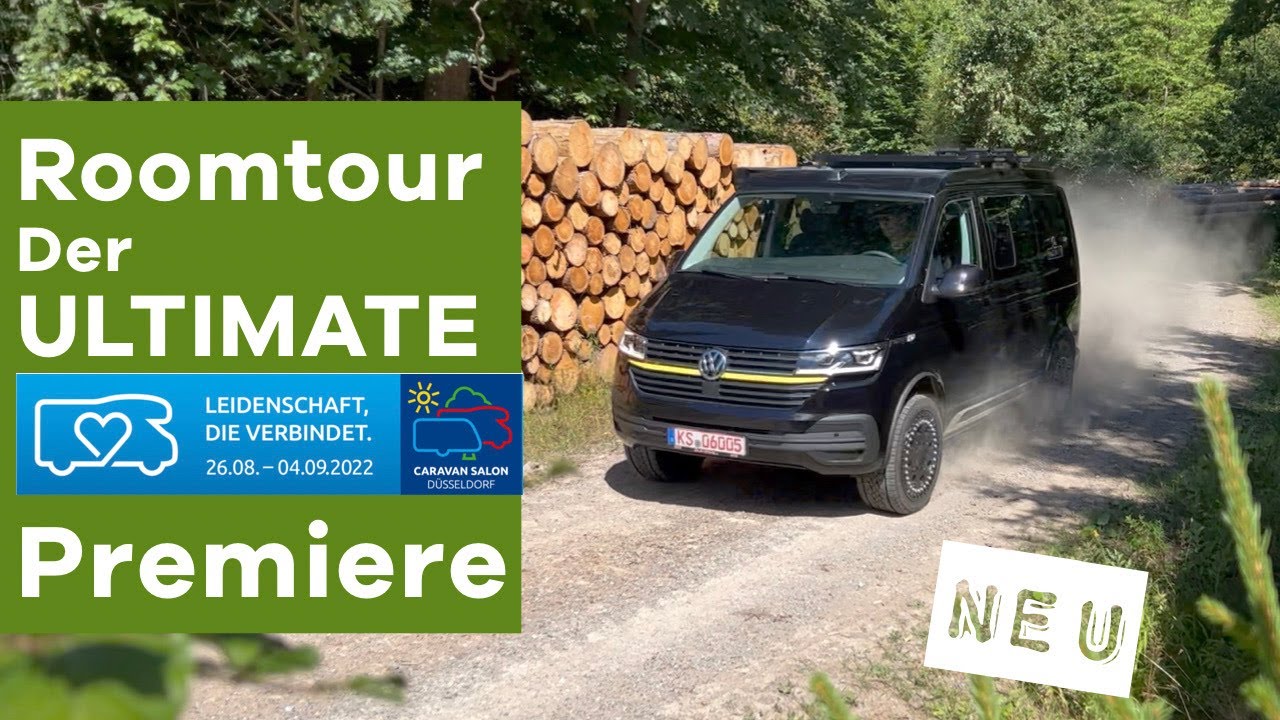 Camper Roomtour : VW Bus DER ULTIMATE - Premiere auf Caravan Salon