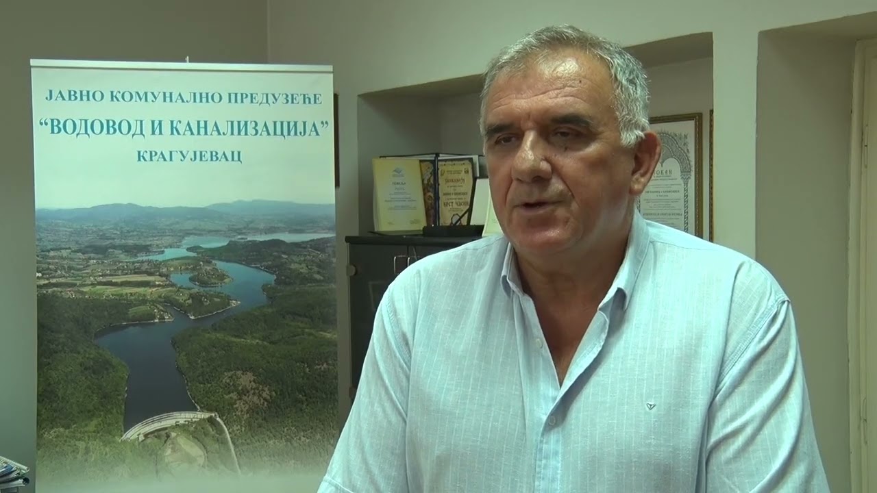 Dodatno opadanje nivoa akumulacije Gruža