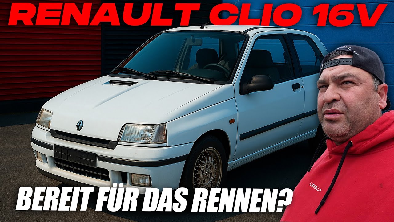 Renault Clio 16V - Rennen in Gefahr! - Kriegen wir das Kupplungsproblem in den Griff?