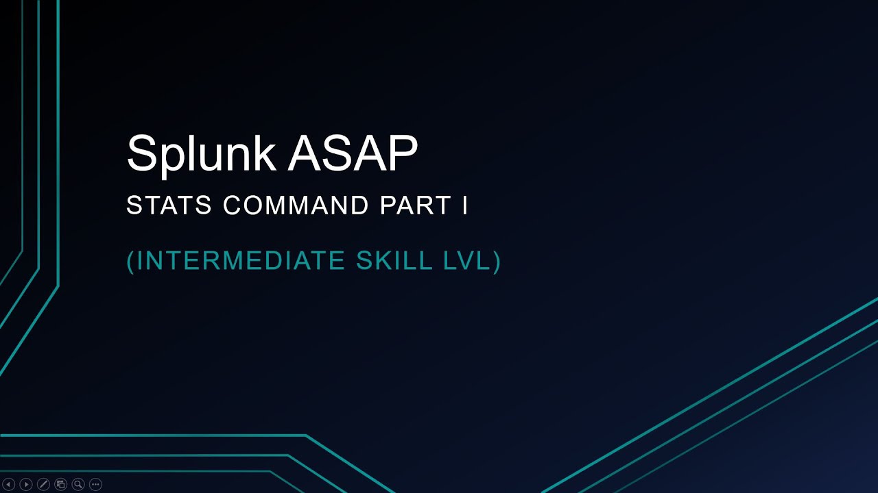 Splunk stats command part I (intermediate)