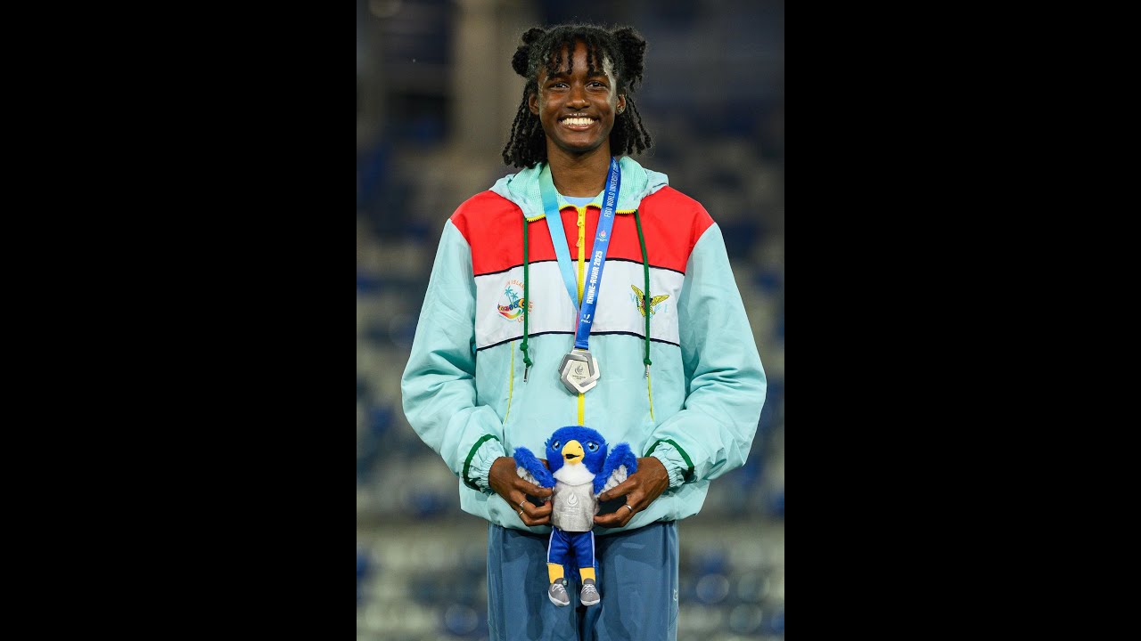 2025 World University Games - Virgin Islands Michelle Smith 400m Hurdles Silver Medalist