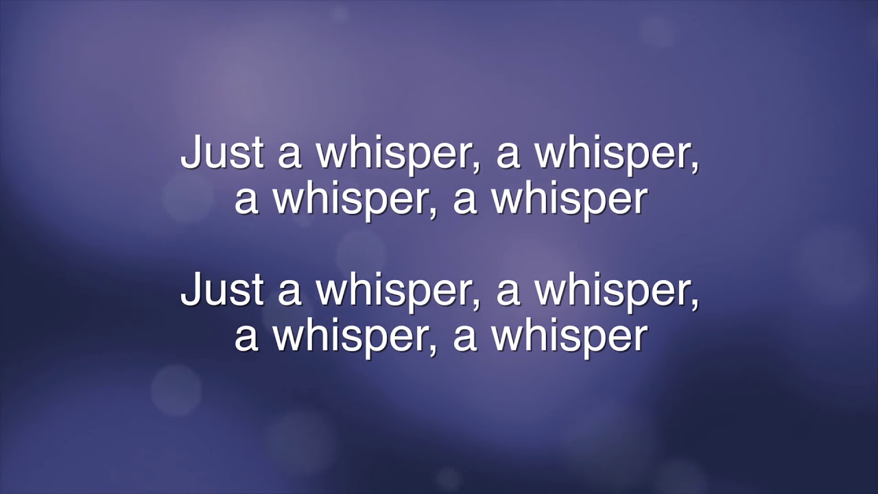 A Whisper - Coldplay (Lyrics)