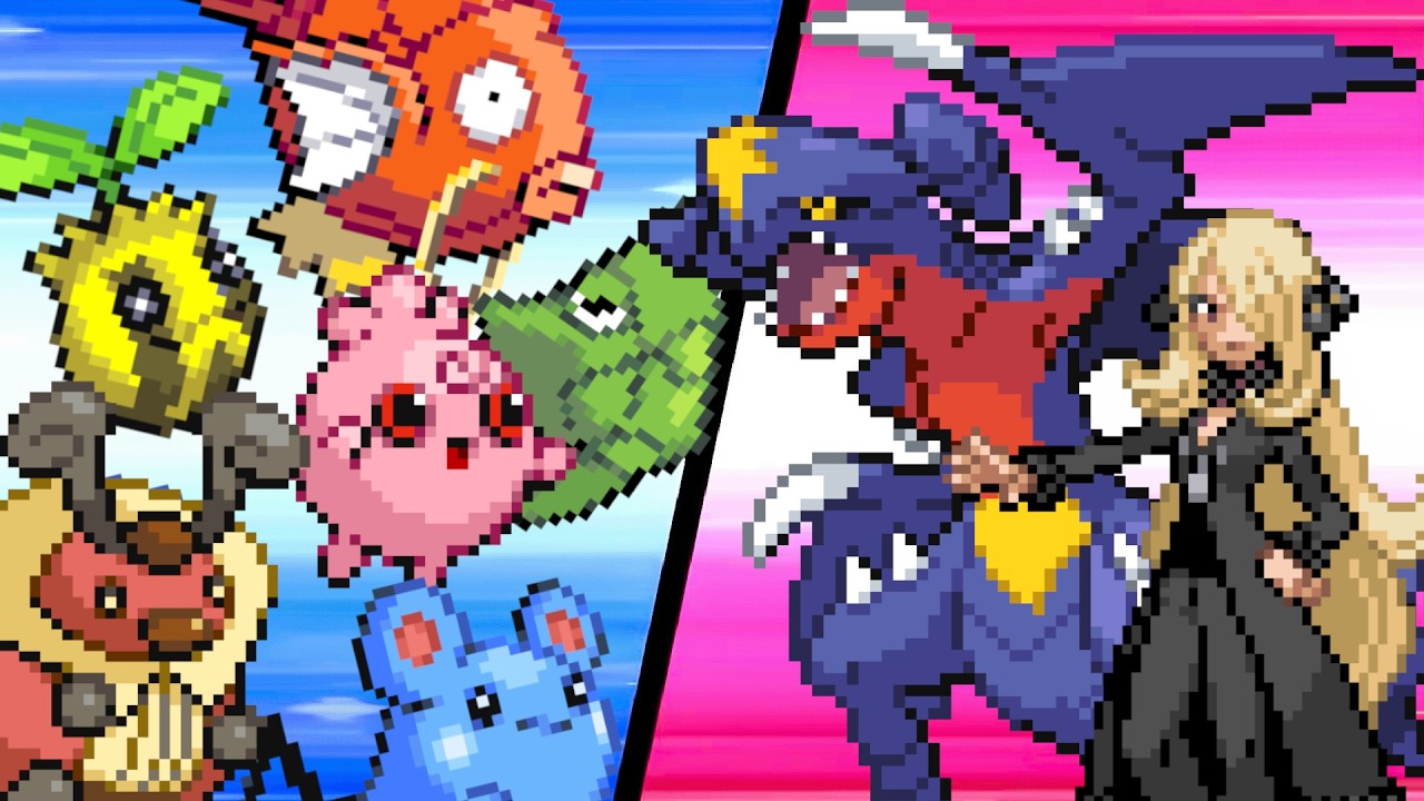 Beating The STRONGEST Pokémon Champion With The WEAKEST Team