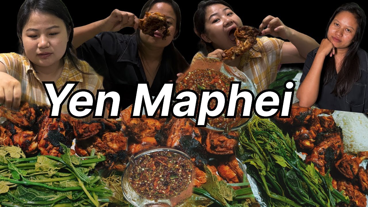 Yen Maphei oina toureh 🥰|| 🍗 Mukbang😋 #manipur #mukbang #chickenlegpiece #food #mukbangchallange 