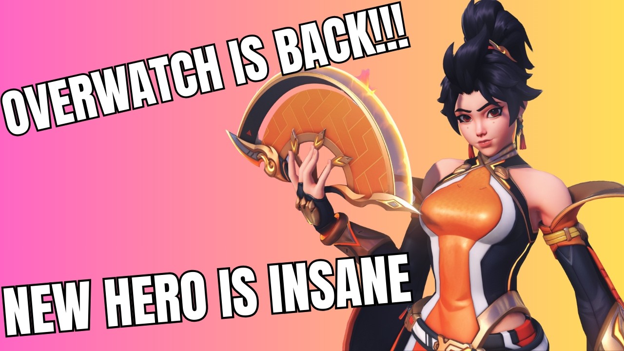 THE NEW HERO IS INSANE(OVERWATCH IS BACK)
