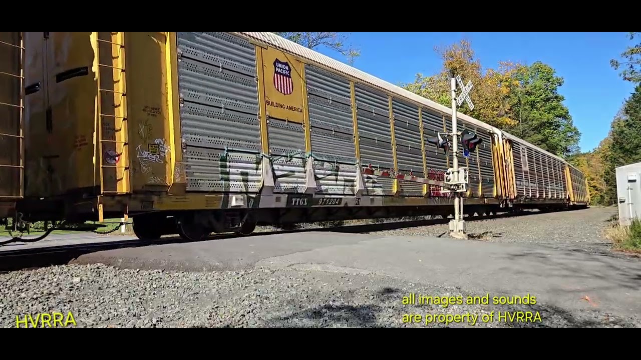 CSX SOUTHBOUND OUT OF THE S CURVES CEMENTON NY 