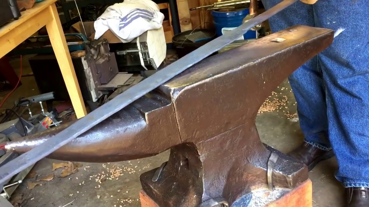 Forging a Hand and a Half Sword with Allen Newberry