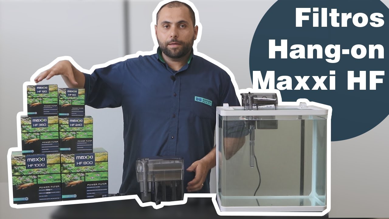 Filtros Hang-on para aquários - Maxxi Filtro HF