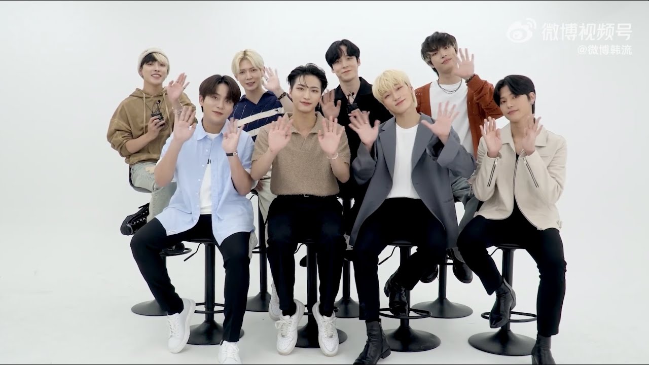 [ENG SUB] 220808 微博韩流 Weibo Q&A with ATEEZ