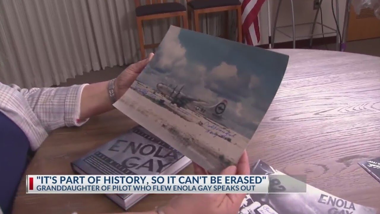 'Enola Gay' pilot's granddaughter in 'absolute disbelief' that photos targeted in DEI purge