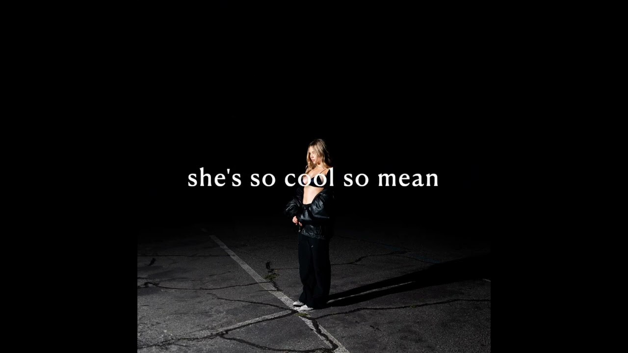 Cate Tomlinson - so cool so mean (Official Lyric Video)
