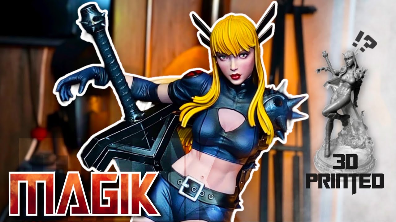 How To Paint 3D Prints - Magik