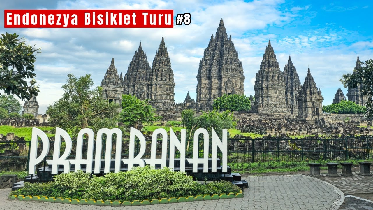PRAMBANAN TAPINAĞI (Endonezya Bisiklet Turu - 8) #bisikletturu #seyahat