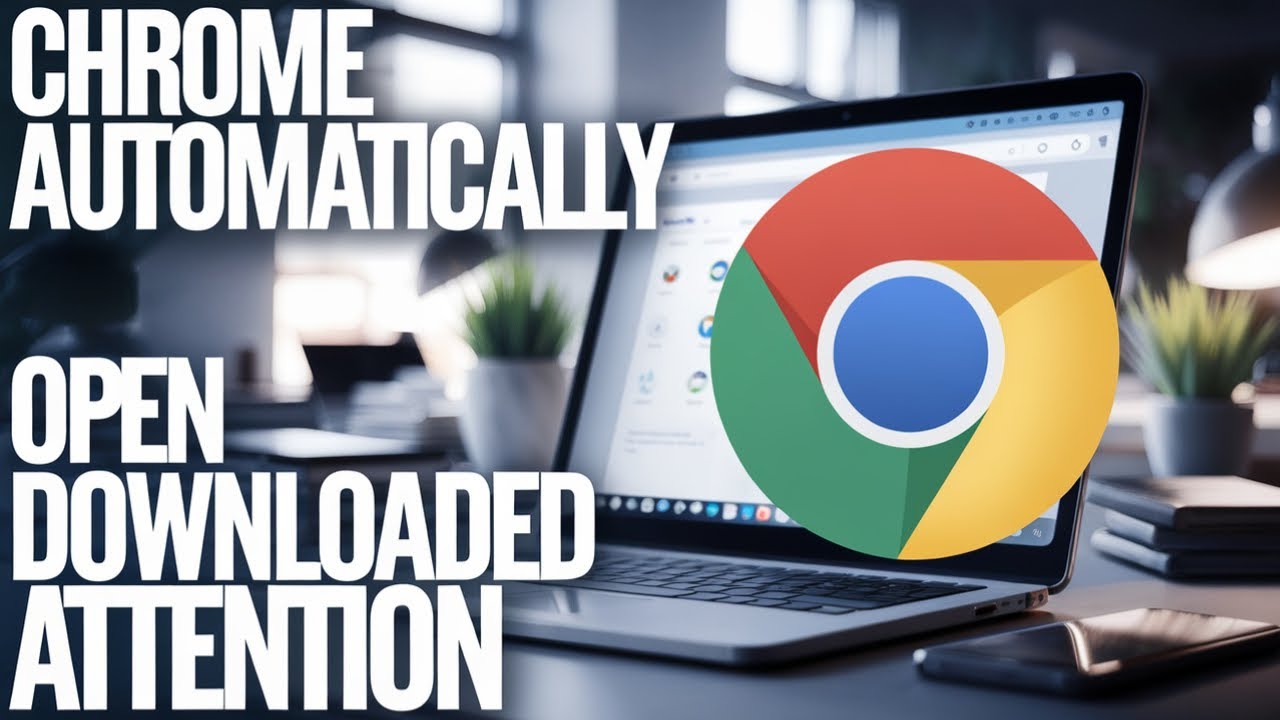 How to Automatically Open Downloaded Files in Google Chrome!