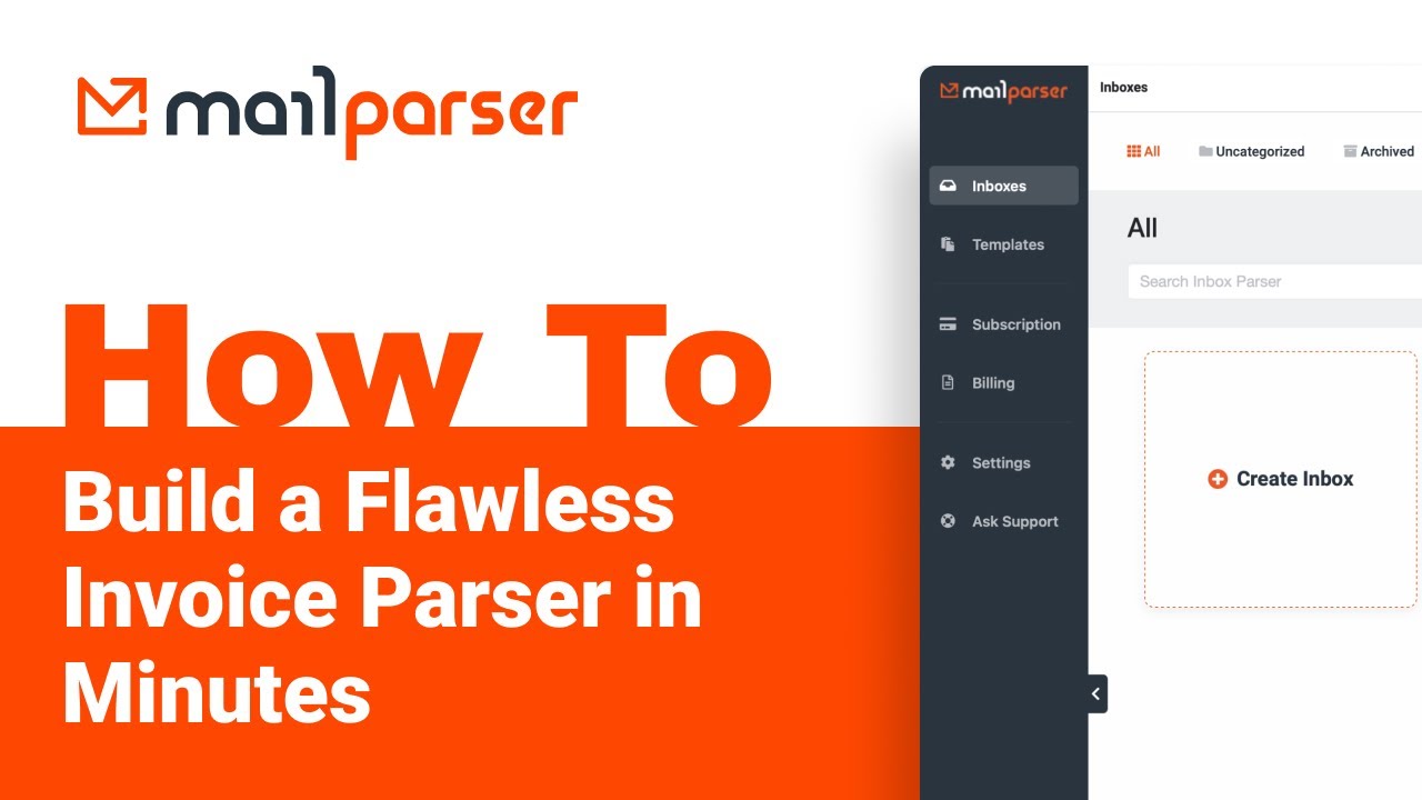 Mailparser Academy: How to Build a Flawless Invoice Parser in Minutes
