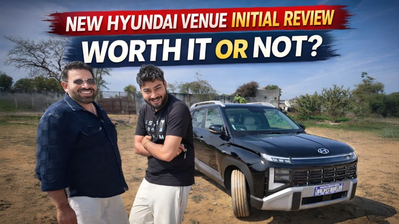 Hyundai Venue Initial Review – Shocked After First Drive!