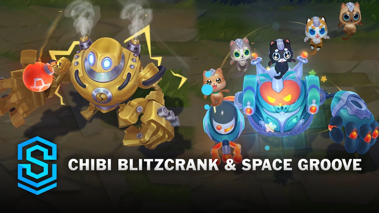 Chibi Blitzcrank & Chibi Space Groove Blitzcrank | Teamfight Tactics