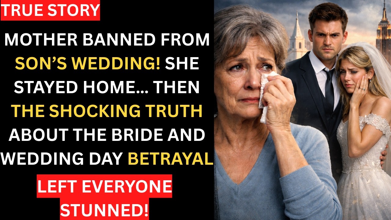 My Son’s Bride Banned Me From The Wedding… But Her Secret Affair Destroyed Everything | True Story