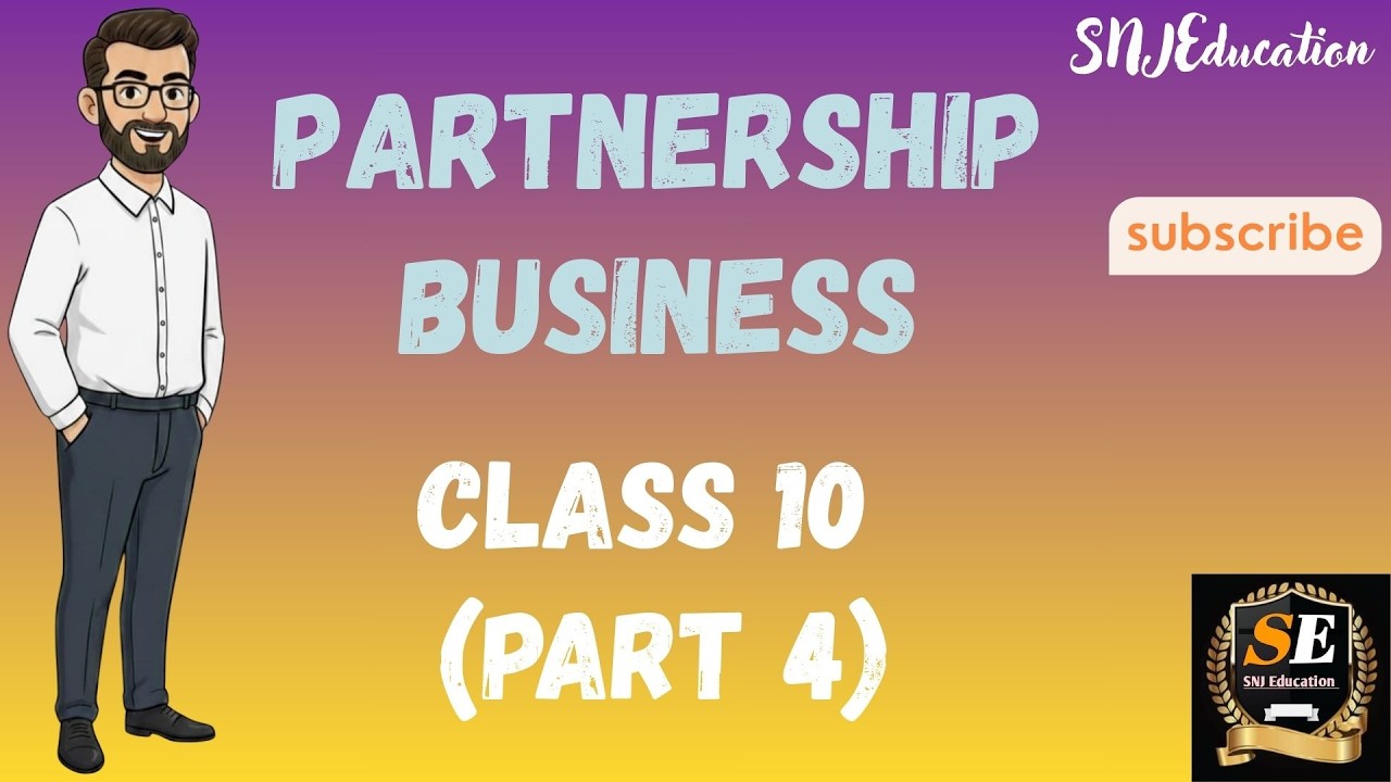 04 II Partnership Business II Solution & Explanation II Class 10 WBBSE Chapter 14 Q NO 13,14,15